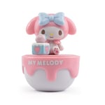 BANDAI Sanrio Hello Kitty And Friends 50th Anniversary Capsule – 8cm Collectible My Melody Figure with Display Box, Cute Sanrio Gifts, Hello Kitty Sanrio Collectibles, and Anime Gifts for Girls