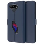 Asus ROG Phone 5 Etui med visning - Blå