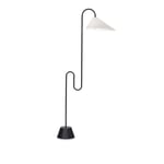 ClassiCon - Roattino Floor Lamp, Cream White, White Fabric Shade - Läslampor