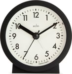 Acctim - Gaby Alarm Clock, Analogue, Backlight & Quartz, Modern, Round, Black