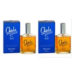 2X NEW CHARLIE BLUE EAU DE TOILETTE EDT 100ML SPRAY FOR HER