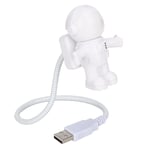 Energy Saving Astronaut Spaceman Shape Mini USB LED Night Light Computer Lapt IS