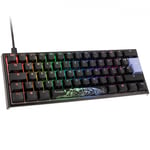 Ducky One 2 Pro Mini Gaming Tastatur, Rgb Led - Cherry Silver