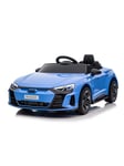 Nordic Play Electric car Audi RS e-tron GT 4x12V motors, EVA wheels, PU leather seat