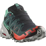 Salomon Speedcross 6 GTX Women Black/Electric Green/Cherry To UK8,5/EU 42 2/3 - Fri frakt