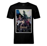 T-Shirt Homme Col Rond Planet Of Dinosaurs Vieille Affiche De Film Rétro Poster Cinéma Vintage