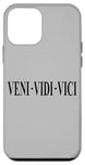 iPhone 12 mini VENI VEDI VICI I CAME I SAW I CONQUERED JULIUS CAESAR QUOTE Case