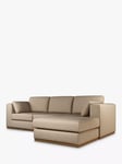 John Lewis + Swoon Rubik Grand 4 Seater RHF Chaise End Sofa, Dark Leg