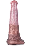 Pink Alien Strong Bello Metallic Dildo 28,5 cm