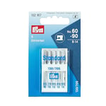 Prym Sewing Machine Needles, Metal, Silver, Size 60-90