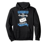 Somebody Else Can Deliver The Mail Funny Retired Postman Pullover Hoodie