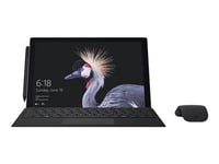 Microsoft Surface Go Type Cover - Clavier - avec trackpad, accéléromètre - rétroéclairé - R.-U. - noir - commercial - pour Surface Go, Go 2