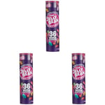 Jelly Bean Factory Gourmet Tube | 36 Mix | Gluten and Gelatine free | Impulse candy (1 x 90g) (Pack of 3)