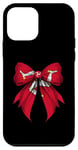 Coque pour iPhone 12 mini Drapeau de l'île de Man Manx Pride Ruban Coquette