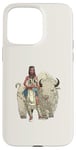 iPhone 15 Pro Max White Buffalo Woman Case