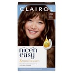 Clairol Nice'n Easy Crème, Natural Looking Oil Infused Permanent Hair Dye, 4W Dark Mocha Brown