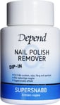 Depend Dipremover nagellacksremover blå 75 ml