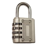 4 Digit Combination Padlock Heavy Duty Outdoor Lock Gym Travel Luggage Locker