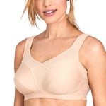 Miss Mary Cotton Fresh Soft Bra BH Beige E 90 Dam