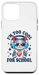 Coque pour iPhone 12 mini Je suis trop cool pour l'école