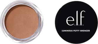 e.l.f. Luminous Putty Bronzer, Lightweight Putty-to-Powder Bronzer For A Radian