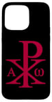 iPhone 15 Pro Max CHI RHO ALPHA OMEGA CHRISTIAN CROSS SYMBOL Case