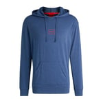 HUGO Laze Hoodie Loungew_Sweatshirt, Dark Blue, M Men