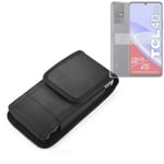 Belt Bag Case for TCL 40 SE Carrying Compact cover case Outdoor Protective