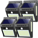 Sunxury - Lampes solaires pour extérieur avec détecteur de mouvement, ,haute qualité 100LED-1000Lumen lumière solaire extérieure 1500mAh applique