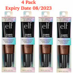 4 X e.l.f. Camo CC Cream, Colour Correcting Medium-To-Full Coverage Foundation