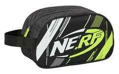 Safta Nerf Get Ready - Trousse Scolaire pour Enfant de Taille Moyenne avec poignée, Adaptable au Chariot, Facile à Nettoyer, Confortable et Polyvalent, qualité et résistance, 26 x 12 x 15 cm, Couleur