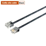 COMNEN-Câble Catsnapethernet pour routeur PS5 Xbox et ordinateur,1 pièce,fin et court,RJ45 internet 10G Cat6 Patch rette UTP Lan - Type Cat6a slim cable-0.15m