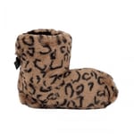 Debenhams Womens/Ladies Animal Print Slipper Boots