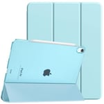 TiMOVO for iPad Air 13 Inch Case M2 2024, Slim Stand Cover for iPad Air 13-inch, Support Touch ID, Auto Wake/Sleep Smart Shell with Translucent Back, iPad Air 13 Case, Sky Blue