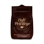 CAFE PRIVILEGE Café Privilège - en Grains Le Classique 100% Pur Arabica, Riche et Équilibré (Lot de 6x500g)