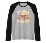 Quinoa Breakfast of Champions Quinoa Raglan Baseball Tee