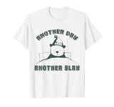 Vintage Retro Another Day Another Slay Cute Sleeping Bear T-Shirt