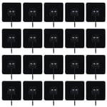 20 Pcs Heavy Duty Command Hook Acrylic Adhesive Wall Hooks Coat Hooks  Bathroom