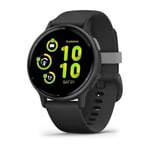 Garmin vívoactive 5 - svart - smartklokke med bånd - 4 GB