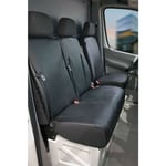 Housse de siège Transporter en simili cuir pour vw Crafter, Mercedes Sprinter, siège simple et double