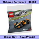 LEGO 30683 Polybag Speed Champions - McLaren Formula 1 Car - Brand New & Sealed