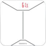 Weighing Scales Digital Bathroom Scales for Body Weight - White - IRRESISTIA