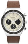 Timex TW2V42800 Q Timex Chronograph (40mm) Cream Dial / Watch