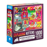 Exploding Kittens Jigsaw Puzzles for Adults -The Dreams & Nightmares of a Dog - 1000 Piece Jigsaw Puzzles For Family Fun & Game Night