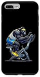 iPhone 7 Plus/8 Plus Gorilla on Exercise Bike Gym Fitness Workout Training Case