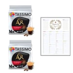 Coffee Capsules Bundle which Contains L'Or Espresso Splendente 16 T-Discs - P...