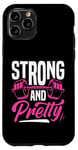 Coque pour iPhone 11 Pro Entraînement de motivation de fitness solide et joli