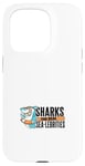 Coque pour iPhone 15 Pro Shark The Real Sea-Lebrities Whale Hammerhead Requin blanc