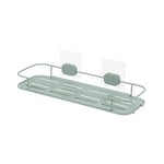 Compactor Bestlock Magic Étagère de Rangement Murale pour Salle de Bain, Taille Large, Fixation Auto-adhésive, supporte jusqu'à 6kg, 40 x 14,5 x 10,5 cm, Gamme Grena, Vert, RAN10682