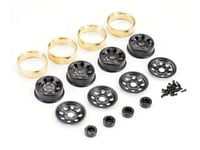 FTX Outback Mini X/XP Steelie W/Brass Inner Bead 1.2  Wheels FTX9449BK